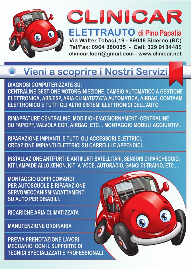  - CLINICAR   Elettrauto